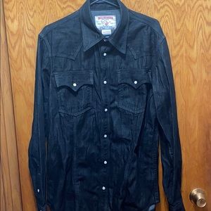 True religion light jean denim jacket